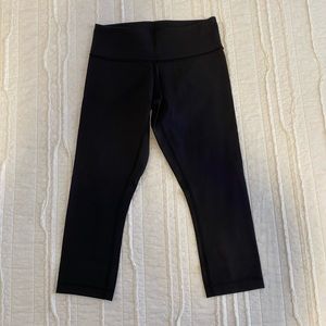 Lululemon wunder under crop pant